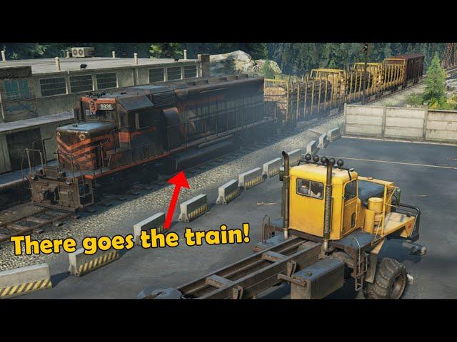 SnowRunner - Fixing The TRAIN so it can drive!  | NEW PHASE 3 DLC GAMEPLAY!