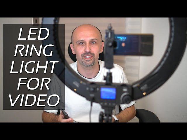 IVISII LED #RingLight for YouTube Videos and Photos - Full Review  (upgraded version July 2019)