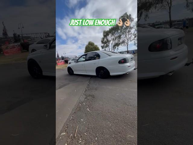 Low is a lifestyle. #holden #commodore #ls1 #lstheworld #aussiecars #musclecar #lowcarsoficial #fypシ