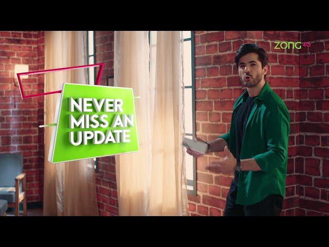 Zong Weekly Digital Max. Never miss an update! Stay connected