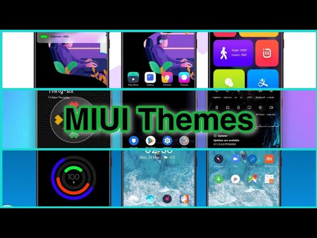 How to install 3rd party Themes in MIUI 11