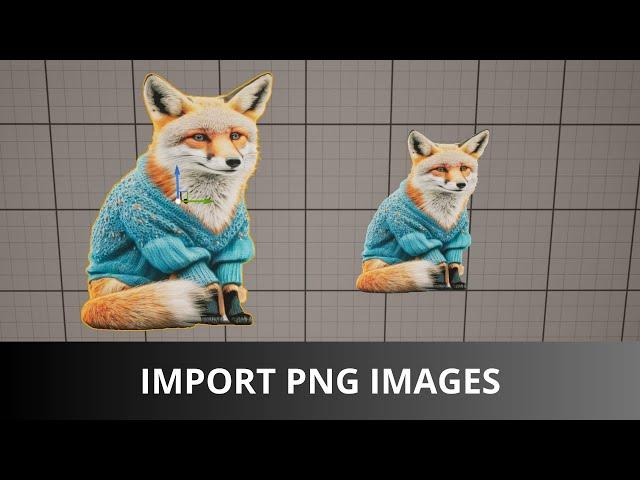 How to EASILY IMPORT Transparent PNG Files into Unreal Engine 5