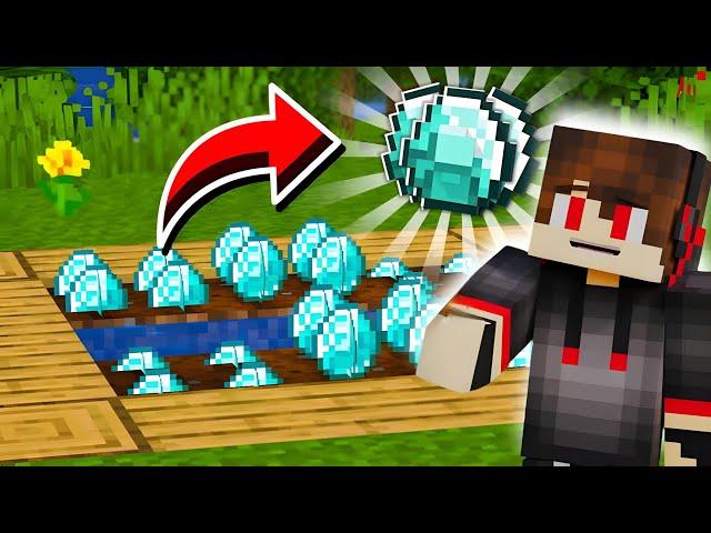 Minecraft But I Can Grow Diamonds ....... || @Mc_flame