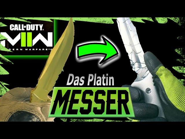 Platin Kampfmesser - MW2 Gold und Platin Tarnung freischalten deutsch