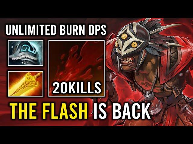 BLOODSEEKER IS BACK First Item Radiance Max Attack Speed Hard Carry Dota 2