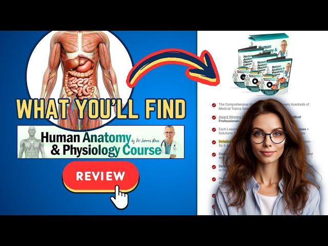 ️ Anatomy and Physiology |  Review of Dr. James Ross' Human Anatomy Course |  Is it worth buying?