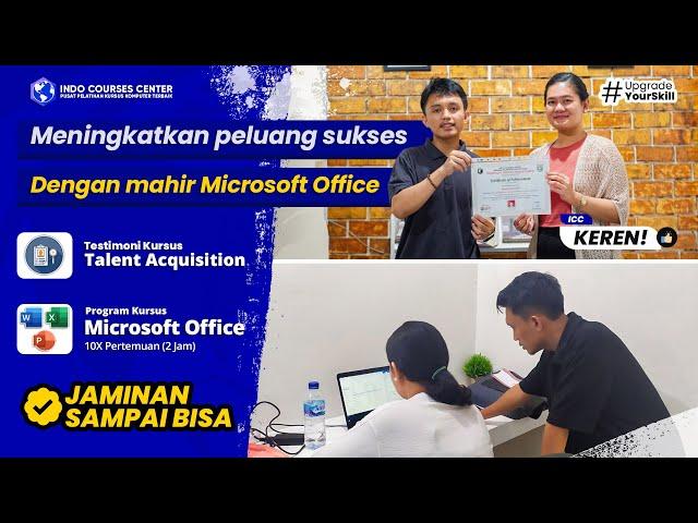 Kursus Microsoft Office Online Bersertifikat di Jakarta Barat