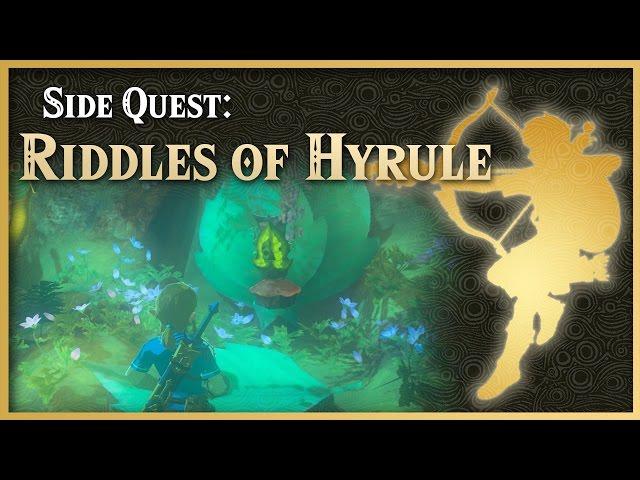 Zelda Breath of the Wild • Riddles of Hyrule • Woodland Side Quest