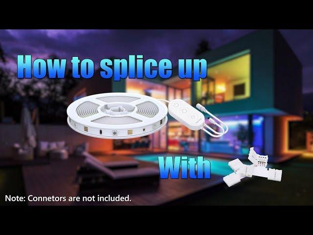 How to Splice up Govee LED Strip Lights With RGB Connector | Govee Home