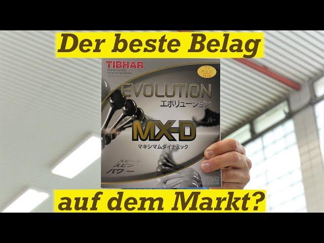 Das ist eine Kampfansage! Tibhar Evolution MX-D