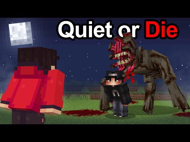 Do NOT Talk.. or Minecraft Gets MORE SCARY!