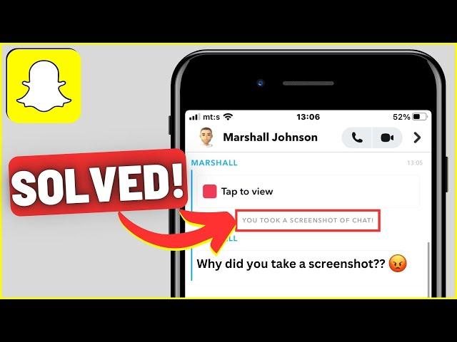 How to Screenshot a Snap WITHOUT Them Knowing (NO NOTIFICATION) [2023]