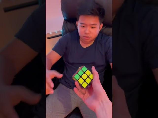 Can you solve a 2 move Rubik’s cube scramble? 