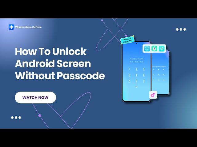 How To Unlock Android Screen Without Passcode #unlockandroid #unlockscreen