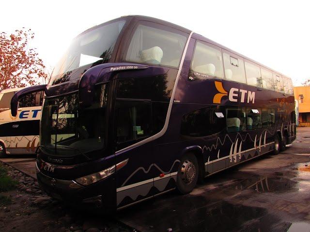 Sonido Motor Scania K410 - Marcopolo Paradiso 1800 DD G7 - Buses ETM