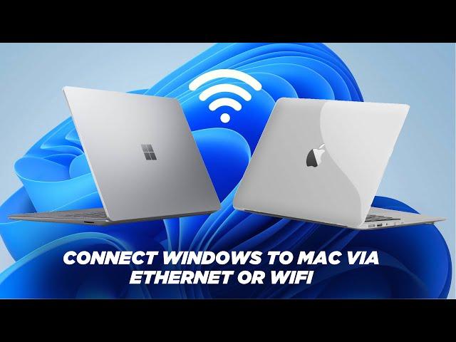 How to share files between a Windows Computer and a Mac | 2023 Tutorial