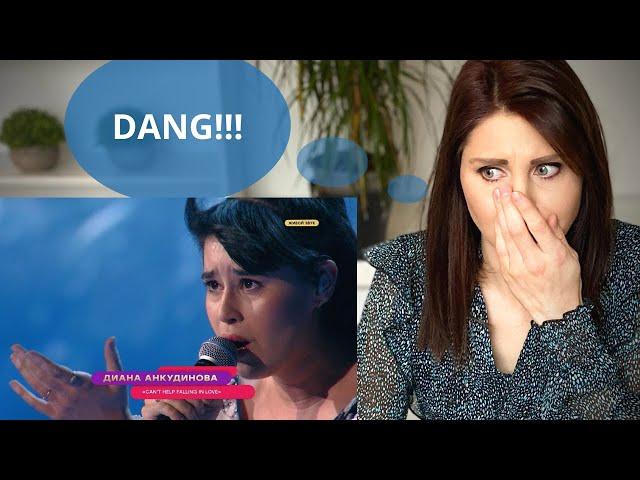 Stage Presence coach reacts to Diana Ankudinova "Can't Help Falling In Love"