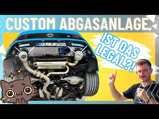 WIE IST DAS LEGAL? Abgasanlage für unseren Nissan Z | Speed Engineering