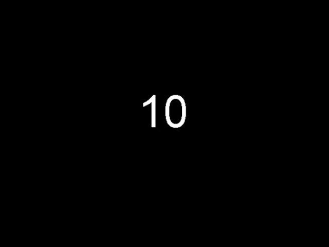 10 Seconds Countdown Video No Audio