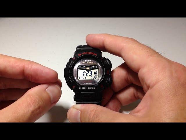 Casio G-Shock Solar Mudman (GW-9010) | Power Saving Mode (On/Off)