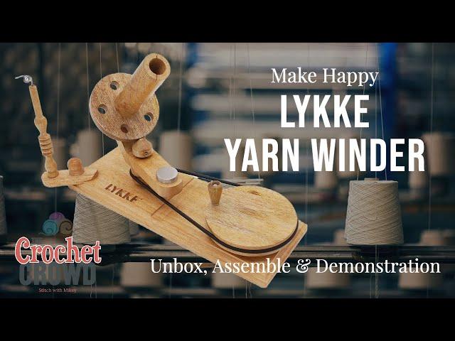 Unbox, Assemble and Use of Make Happy Lykke Ball Winder