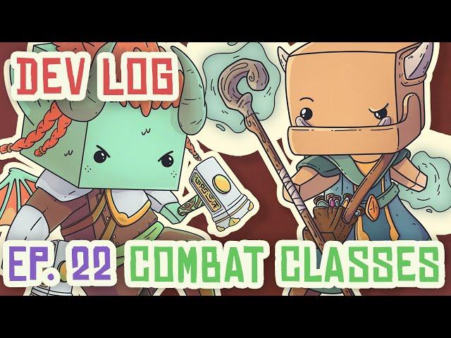 Devlog Ep 22 - Adding Classes and Better Combat to an Open World RPG