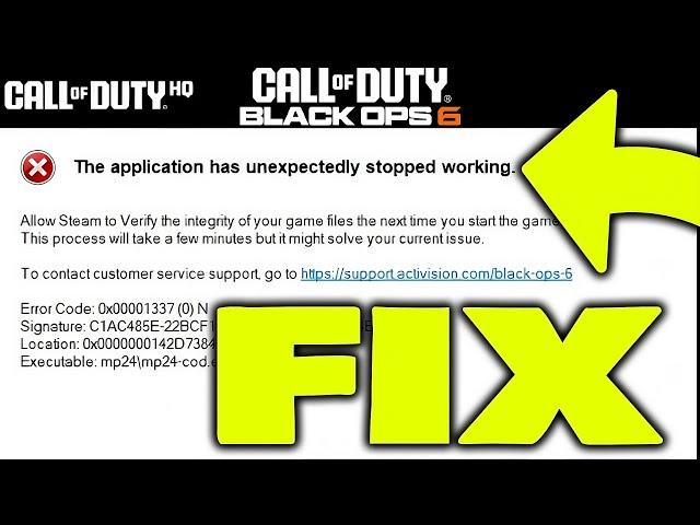 FIX COD HQ Crashing on Launch! (PC Steam & Battle.net) Call of Duty: Black Ops 6