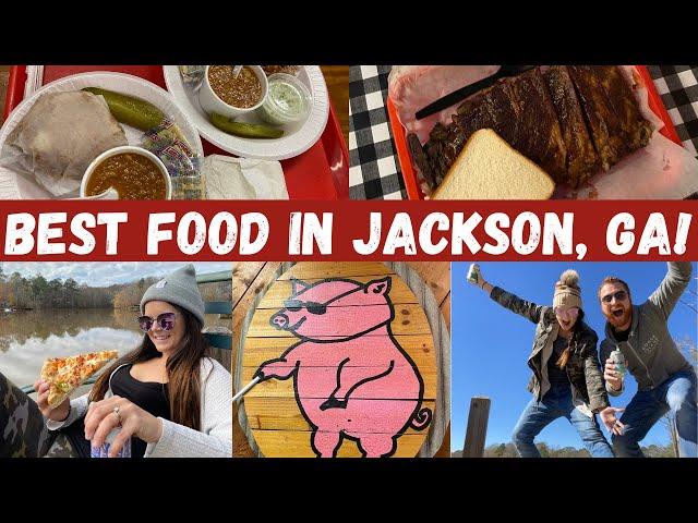 Best BBQ & Restaurants in Jackson, Georgia! | Southern Foods! | Stranger Things was filmed here!