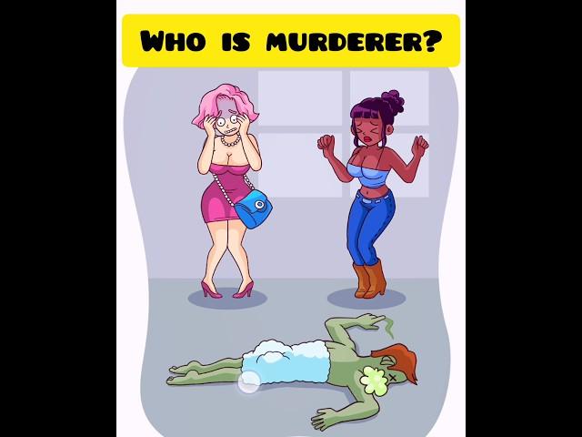 Who is Murderer? DOP Puzzle Game #shorts #games