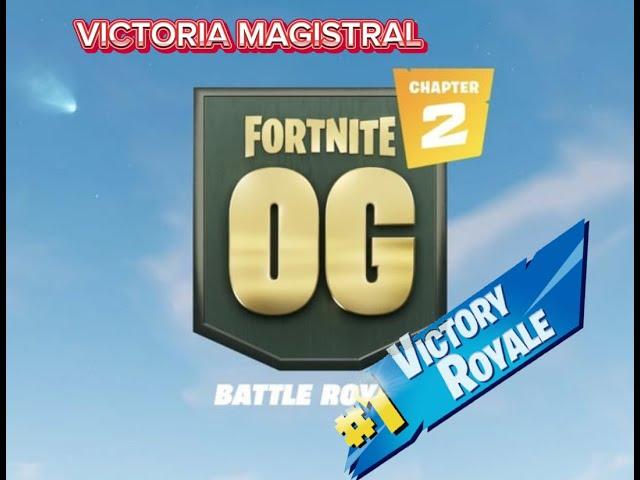 VICTORIA MAGISTRAL en FORTNITE  con 2 MITICAS -LD gaming