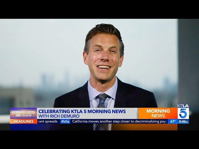 Rich DeMuro - Celebrating KTLA 5 Morning News’ 30th Anniversary Channel 5 Los Angeles (2021)