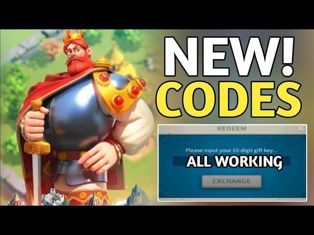 Finally! NEW️ RISE OF KINGDOMS REDEEM CODES 2024 - RISE OF KINGDOMS CODES - ROK CODES