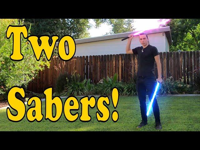 How To Spin Two Lightsabers At Once! -- SPIN LIKE ASHOKA (Jar-Kai Tutorial)