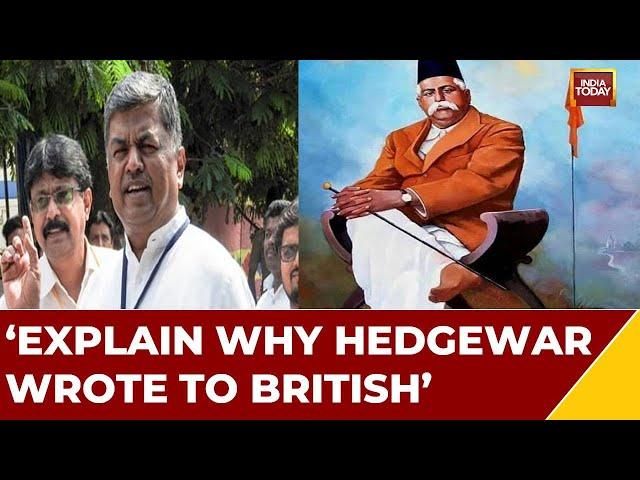 Congress MLA's  'Coward' Attack On Hedgewar Says Dont Want To Keep Cowards In Textbook