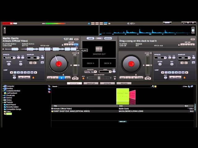 Tutorial:Come usare Virtual dj home free