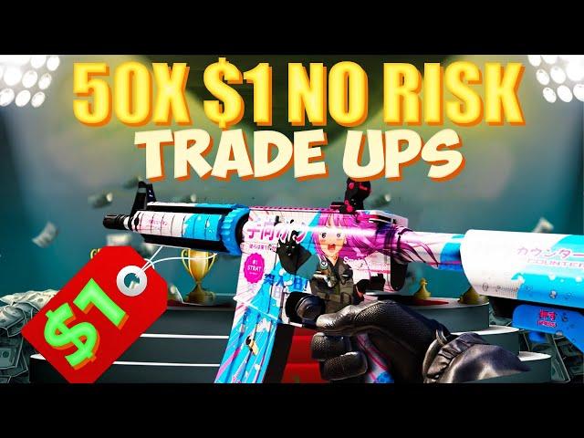 fifty $1 no risk trade ups that made me go from $5 to $5000 (INSANE PROFITS) ...