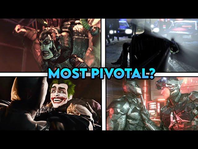 What were the most PIVOTAL moments from EACH Arkham game?