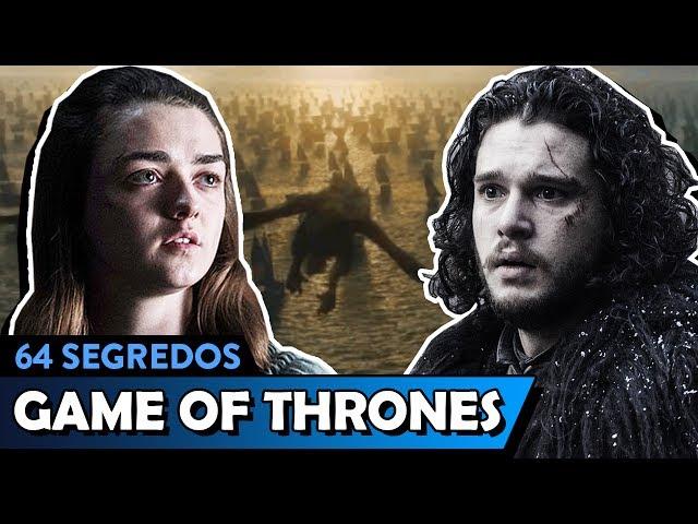 64 segredos de GAME OF THRONES que você não sabia