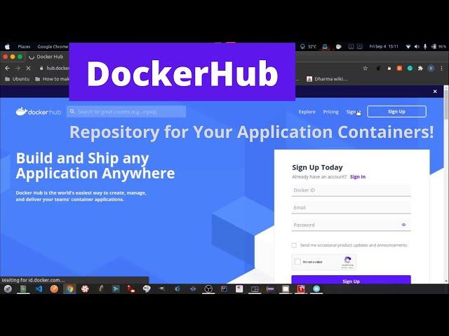 DockerHub - Part 3 - Create a Docker Repository in a minute!(2020)