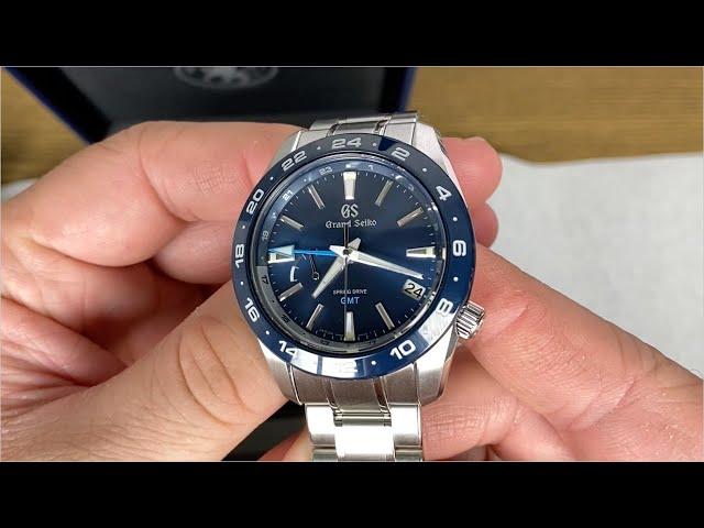 Grand Seiko SBGE255 GMT Review & Unboxing | Blue Dial & Blue Bezel | Grand Seiko GMT