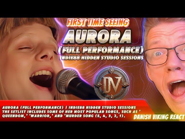 First Reaction ! AURORA Full Performance Indie88 Hidden Studio #reaction #aurora #aurorareaction