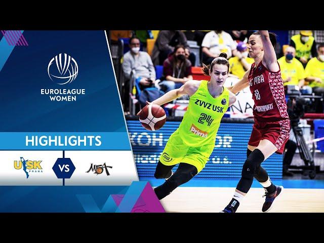 ZVVZ USK Praha - MBA Moscow | Highlights | EuroLeague Women 2021/22