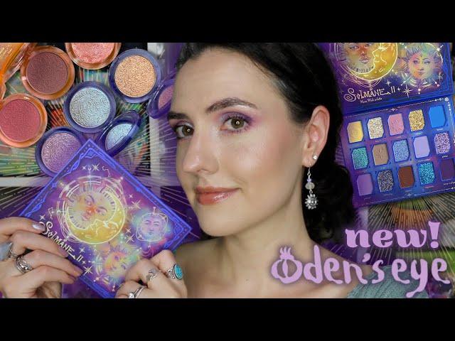 Oden's Eye Solmane 2 MOON WISH Palette + NEW Blushes, Highlighters | Swatches + Review