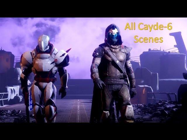 Destiny 2: Forsaken - All Cayde 6 Scenes