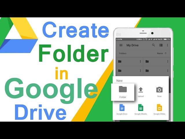 How To Create Folders in Google Drive