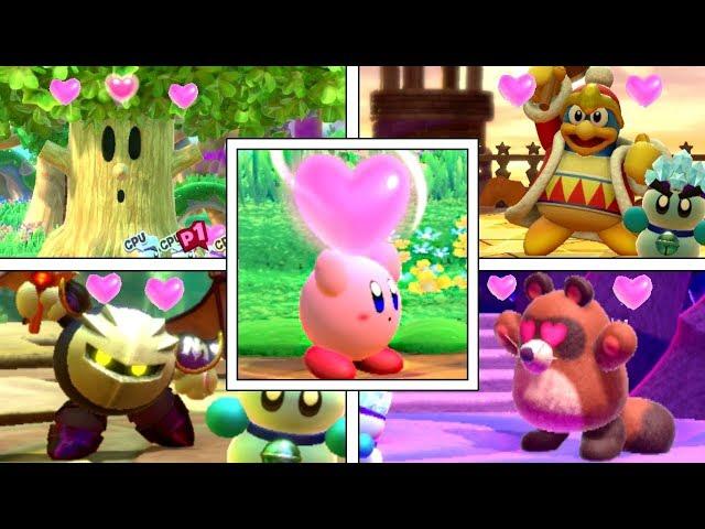 Kirby Star Allies: ALL BOSSES You Can BECOME FRIENDS With!