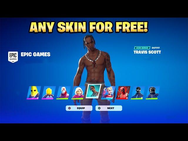 HOW TO GET ANY SKIN FOR FREE IN FORTNITE! (Chapter 5 Season 2)