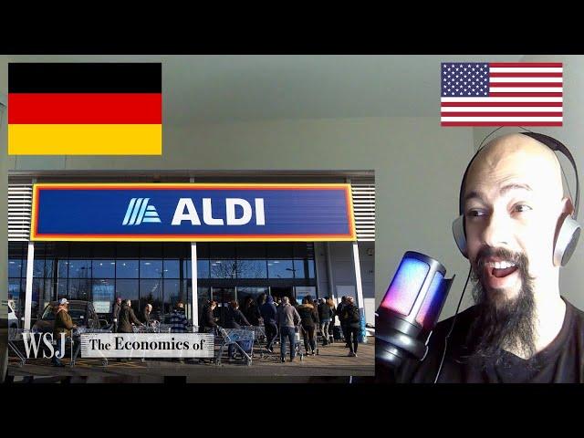 American Reacts To Why Aldi Is America’s Fastest Growing Grocery Store | German Supermarket