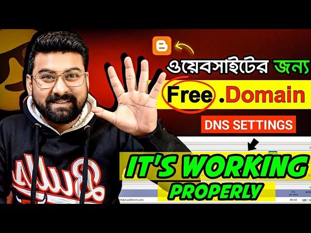 Free Domain | How to Free Domain Connect with Blogger Website in 2024 | Free Domain 2024