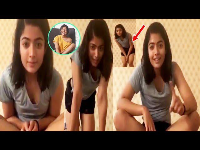 FITNESS VIDEO: Rashmika Mandanna Workout Video Along With Her Trainer | News Buzz